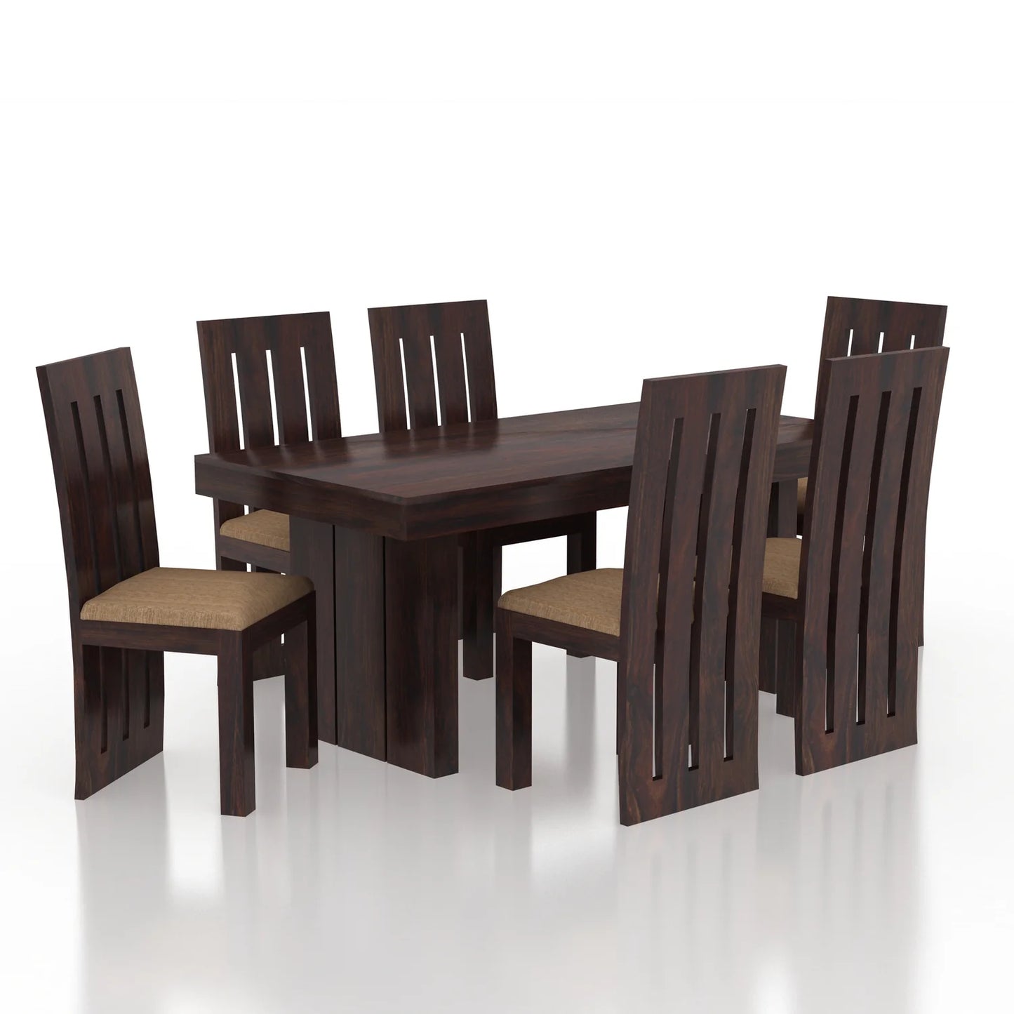 Maharaja Sheesham 6 Seater Dining Set - 3 Years Warranty