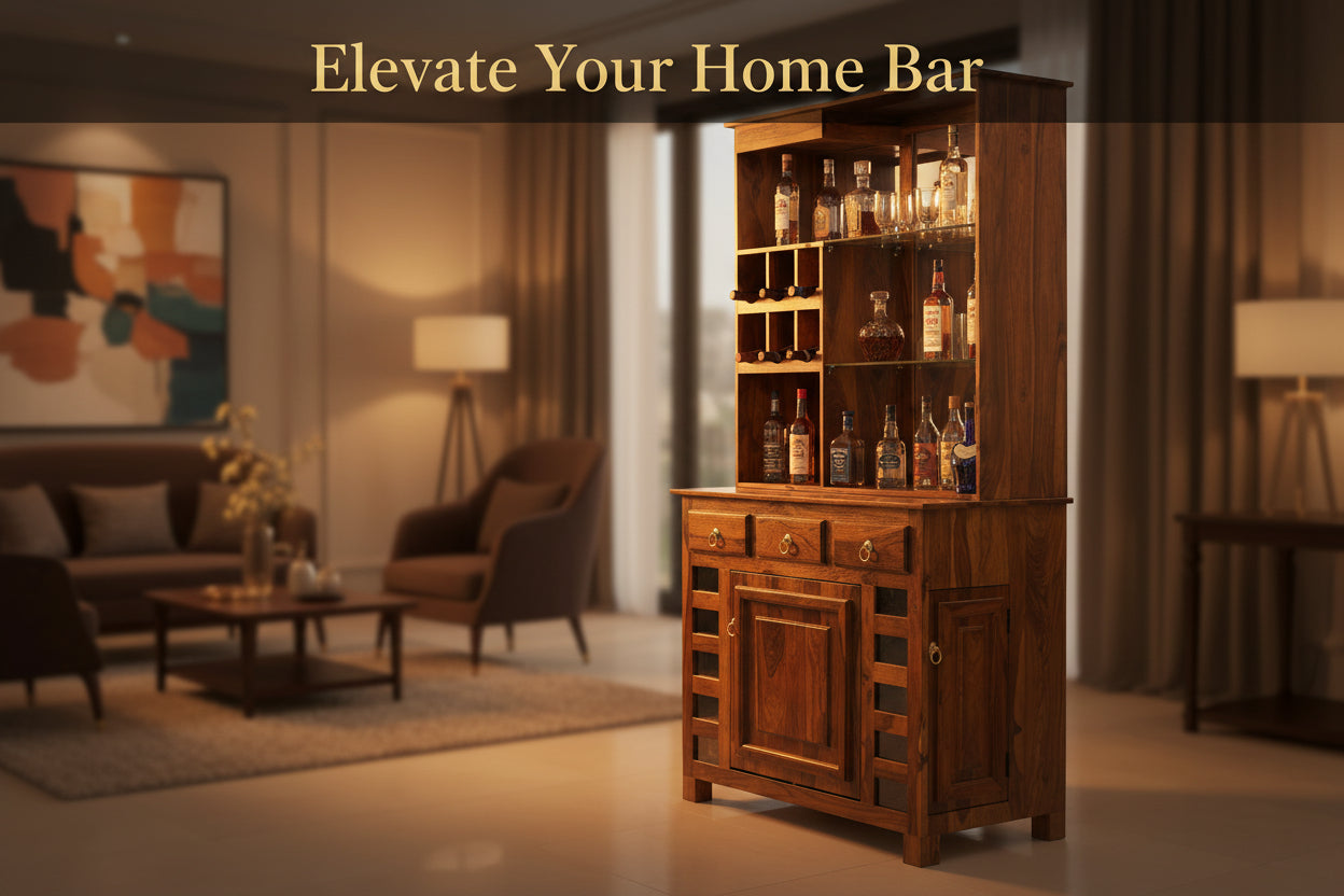 Rjart Sheesham Bar