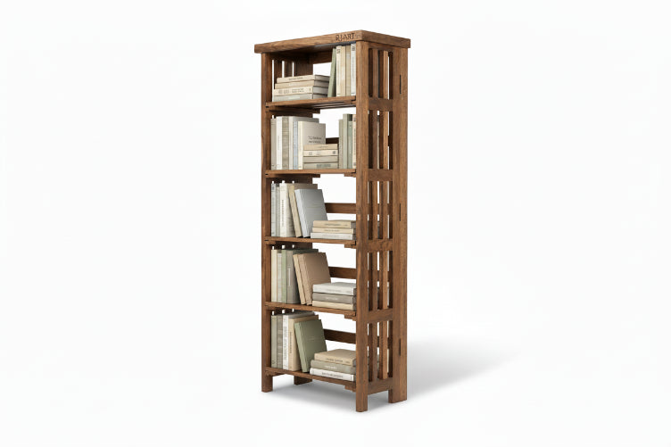 Rjart Solid Wood Turner Bookcase