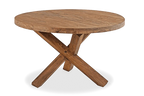 Rjart Solid Wood Capital Round Dining Set