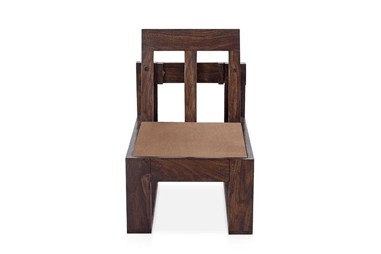 Rjart Solid Wood Cube L Shape Sofa