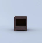Merlox Solid Sheesham Wood Bedside Table With One Drawer Storage - 3 Years Warranty