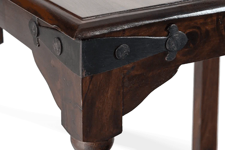 Rjart Solid Wood Dining Set With Bench