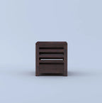 Merlox Solid Sheesham Wood Bedside Table With One Drawer Storage - 3 Years Warranty