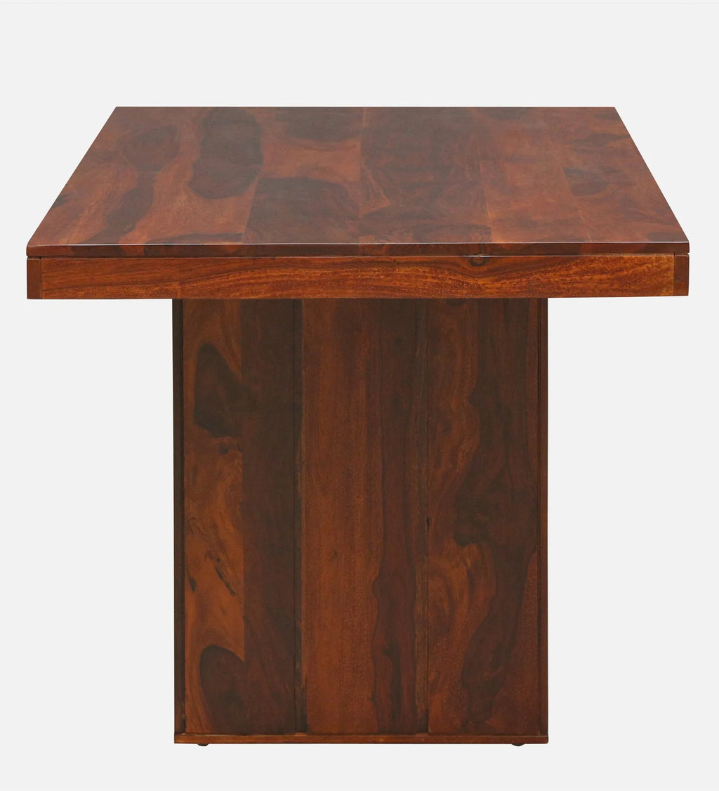 Imperial Solid Sheesham Wood 6 Seater Dining Table Set - 3 Years Warranty