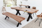 Rjart Solid Wood Indiana Thar Dining Set