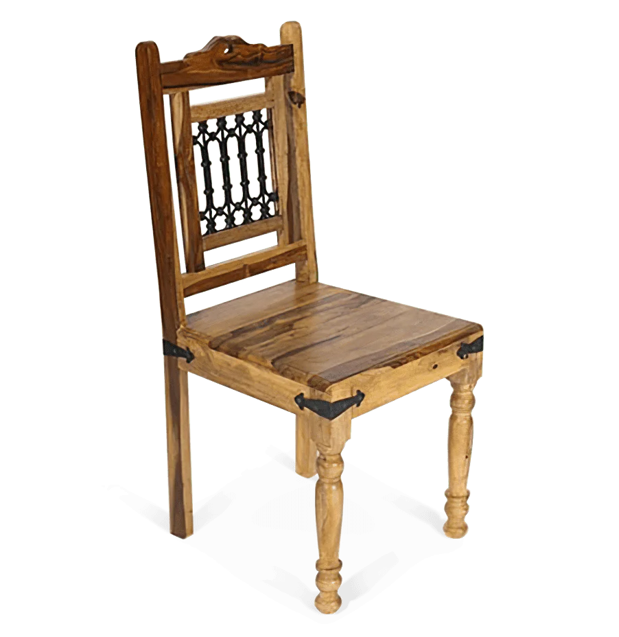 Rjart Solid Wood Jali Dining Set 6 Seater