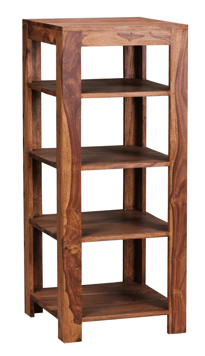 Rjart Solid Wood Charlie Corner Bookcase