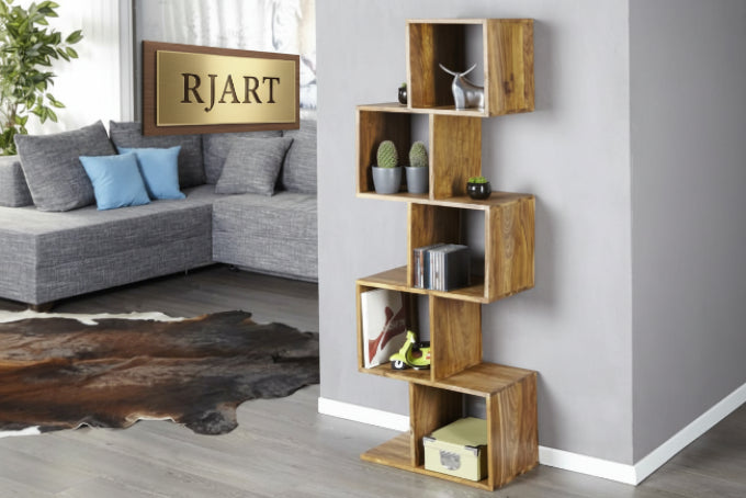 Rjart Solid Wood Charlie Bookcase