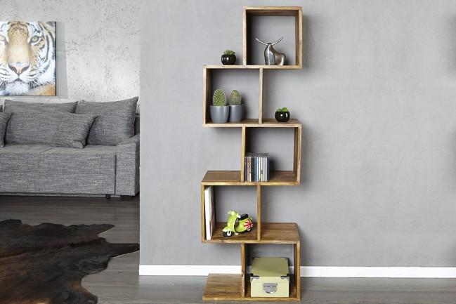 Rjart Solid Wood Charlie Bookcase