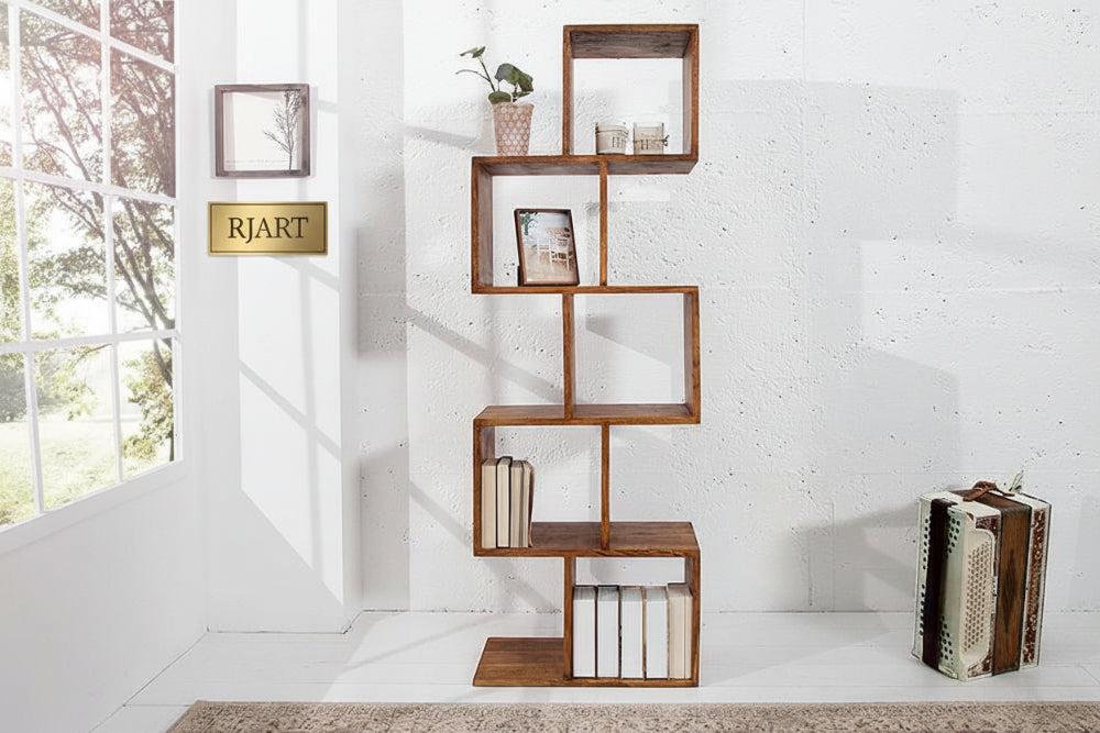 Rjart Solid Wood Charlie Bookcase