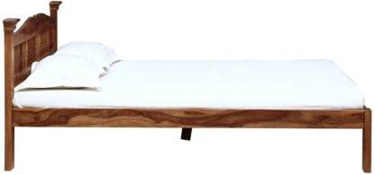 Wooden Bed Without Storage | Wooden Double Bed Cot Bed for Bedroom Furniture | Palang Double Bed for Hotels | Solid Sheesham Wood