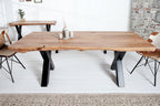 Rjart Solid Wood Indiana Thar Dining Set