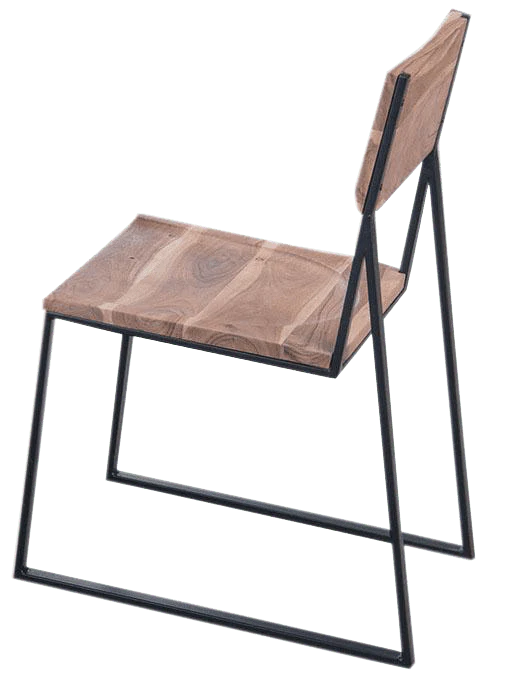 Rjart Solid Wood Indiana Thar Dining Set