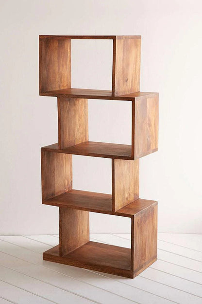 Rjart Solid Wood Voted Bookcase