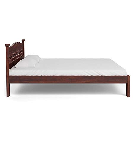 Wood Bed Without Storage | Wood Double Bed Cot Bed For Bedroom Furniture | Sheesham