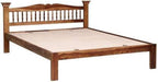 Wooden Bed Without Storage | Wooden Double Bed Cot Bed for Bedroom Furniture | Palang Double Bed for Hotels | Solid Sheesham Wood