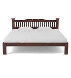 Wooden Bed Without Storage | Wooden Double Bed Cot Bed for Bedroom Furniture | Palang Double Bed for Hotels | Solid Sheesham Wood