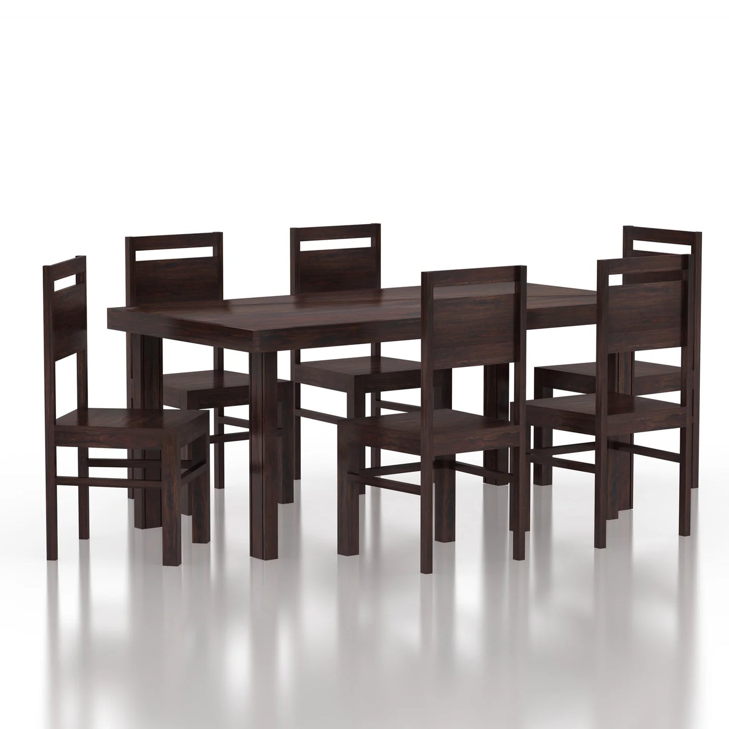 Verlina Sheesham 6 Seater Dining Set - 3 Years Warranty