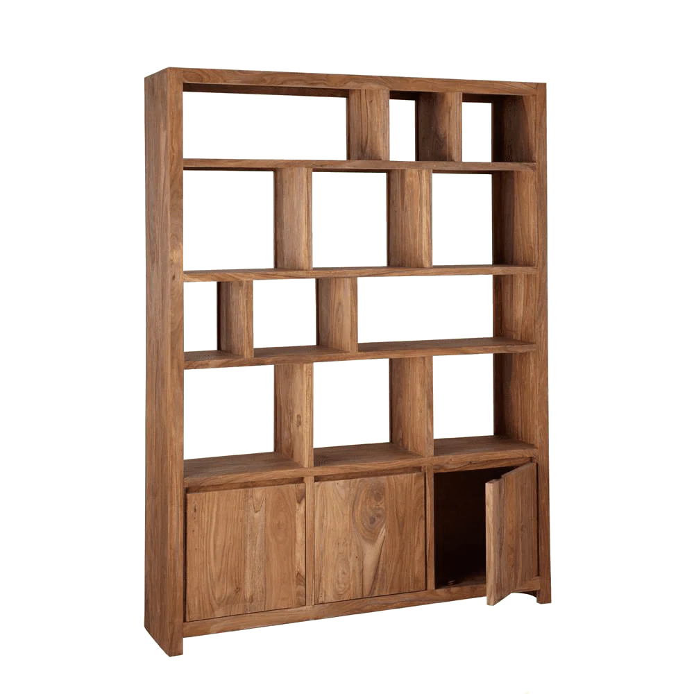 Rjart Solid Wood Voted Bookcase Grand