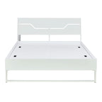 Nilkamal SLEEP Hybrid Wood and Metal Structure Grande Bed, Lightweight and Portable