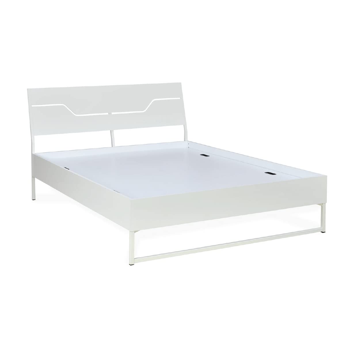 Rj Art Sleep Hybrid Wood And Metal Structure Grande Bed, Lightweight And Portable
