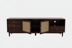 Rjart TV Stand for TV | Pre-Assembled TV Unit | Minimalist & Durable Entertainment Console
