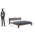 Wooden Bed Without Storage | Wooden Double Bed Cot Bed for Bedroom Furniture | Palang Double Bed for Hotels | Sheesham Wood