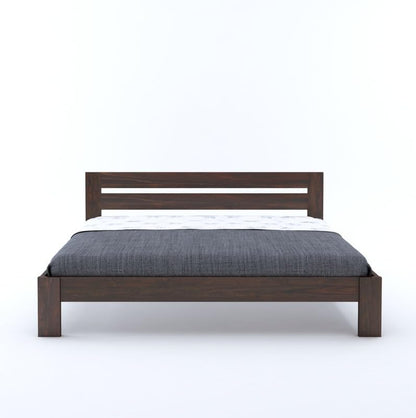 Wood Bed Without Storage | Wood Double Bed Cot Bed For Bedroom Furniture | Sheesham