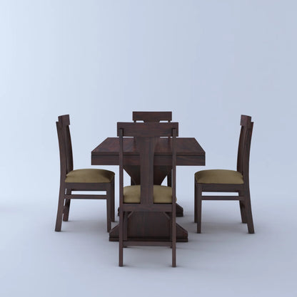 Aurelia Sheesham 4 Seater Dining Set - 3 Years Warranty