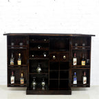 Rjart Wood Light Walnut Finish Bar