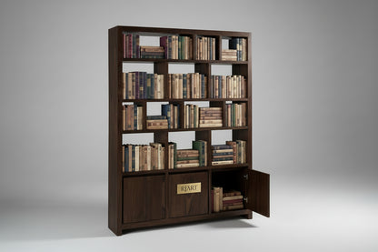Rjart Solid Wood Voted Bookcase Grand