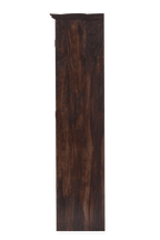 Rjart Solid Wood Kuber Bookcase With Glass Doors