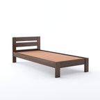 Wooden Single Bed Without Storage | Single Cot Wooden Palang | Space Saving Single Size Bed for Bedroom | Solid Sheesham Wood