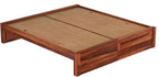 Wooden Bed Without Storage | Wooden Double Bed Cot Bed for Bedroom Furniture | Palang Double Bed for Hotels | Solid Sheesham Wood