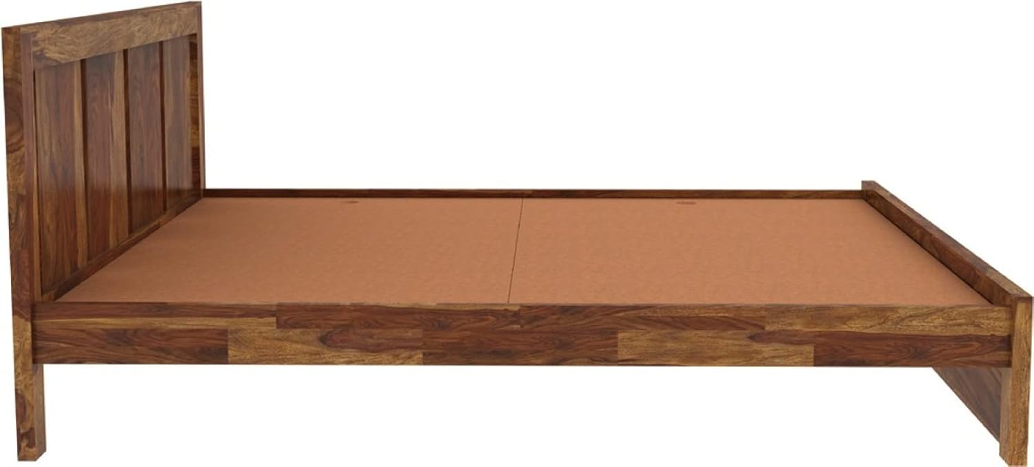 Wood Bed Without Storage | Wood Double Bed Cot Bed For Bedroom Furniture