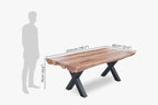 Rjart Solid Wood Indiana Thar Dining Set