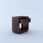 Treso Solid Sheesham Wood Bedside Table - 3 Year Warranty