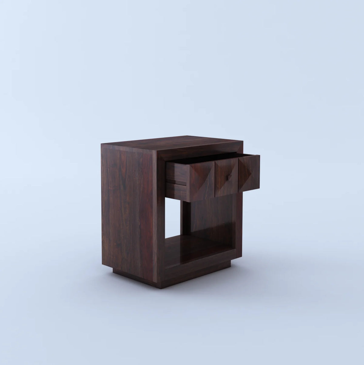 Treso Sheesham Bedside Table - 3 Year Warranty