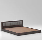 Sheesham Queen Size Bed Without Storage For Bedroom Living Room Wood Double Bed Cot Palang With Cushion Headboard Home Furniture