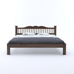 Wooden Arch Bed Without Storage | Wooden Double Bed Cot Bed for Bedroom Furniture | Palang Double Bed for Hotels | Solid Sheesham Wood