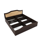 Nilkamal Willy Wooden King Bed with Box Storage | Engineered Wood | Contemporary Design