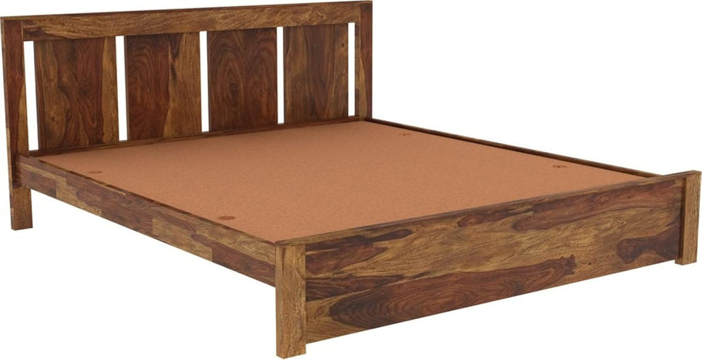 Wood Bed Without Storage | Wood Double Bed Cot Bed For Bedroom Furniture