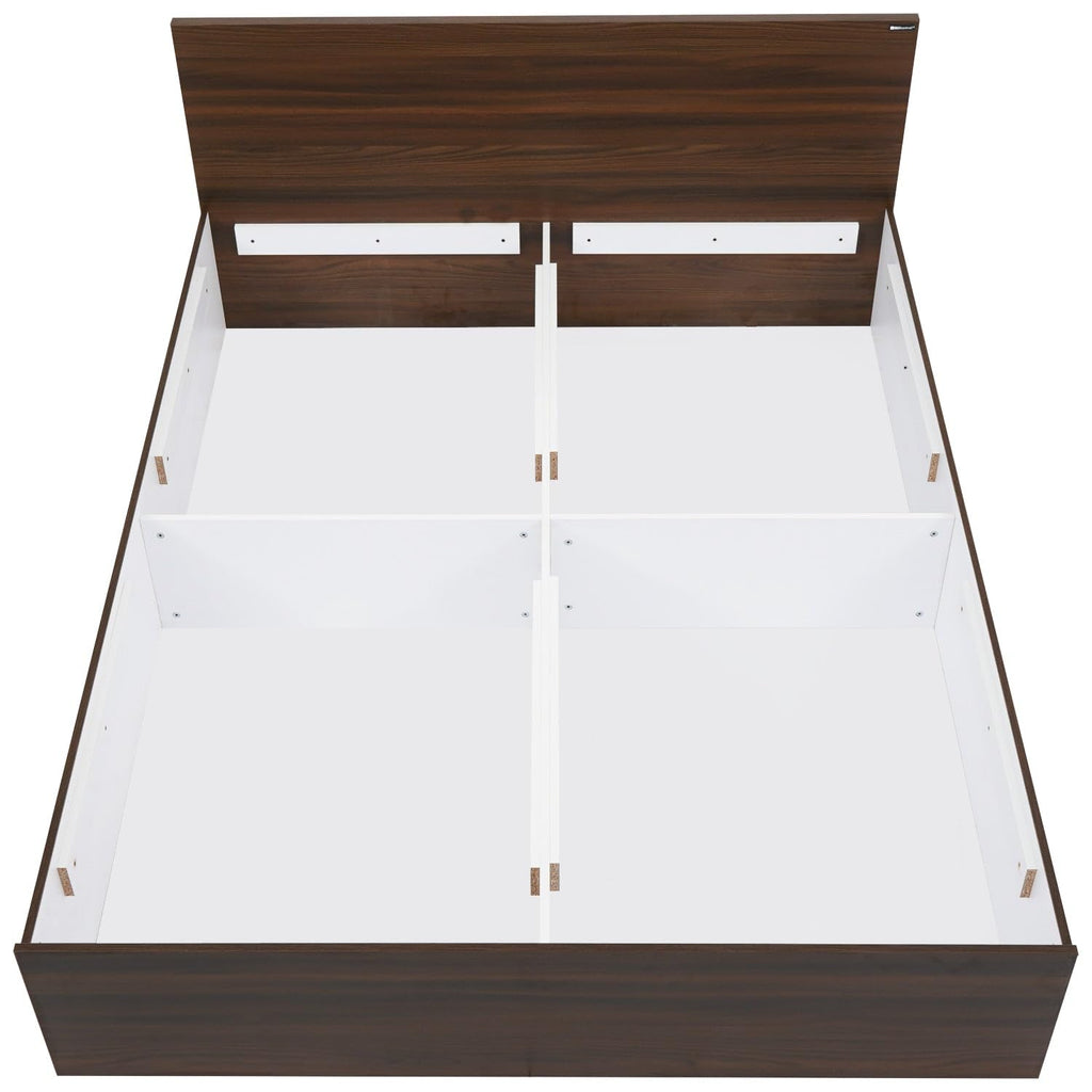 Nilkamal Arthur Neo King Size Bed with Box Storage| Engineered Wood Bed | 1 Year Warranty |Contemporary Design