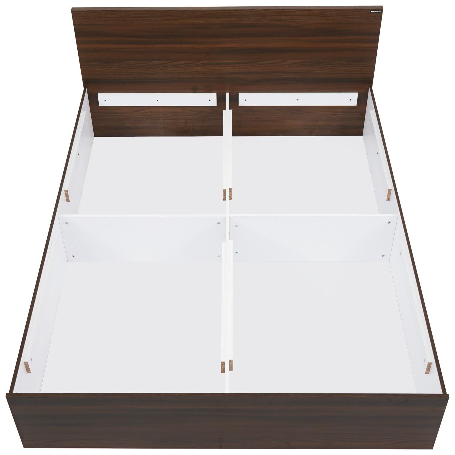 Nilkamal Arthur Neo King Size Bed with Box Storage| Engineered Wood Bed | 1 Year Warranty |Contemporary Design