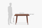 Rjart Solid Wood Eva Dining Set