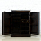 Rjart Wood Light Walnut Finish Bar