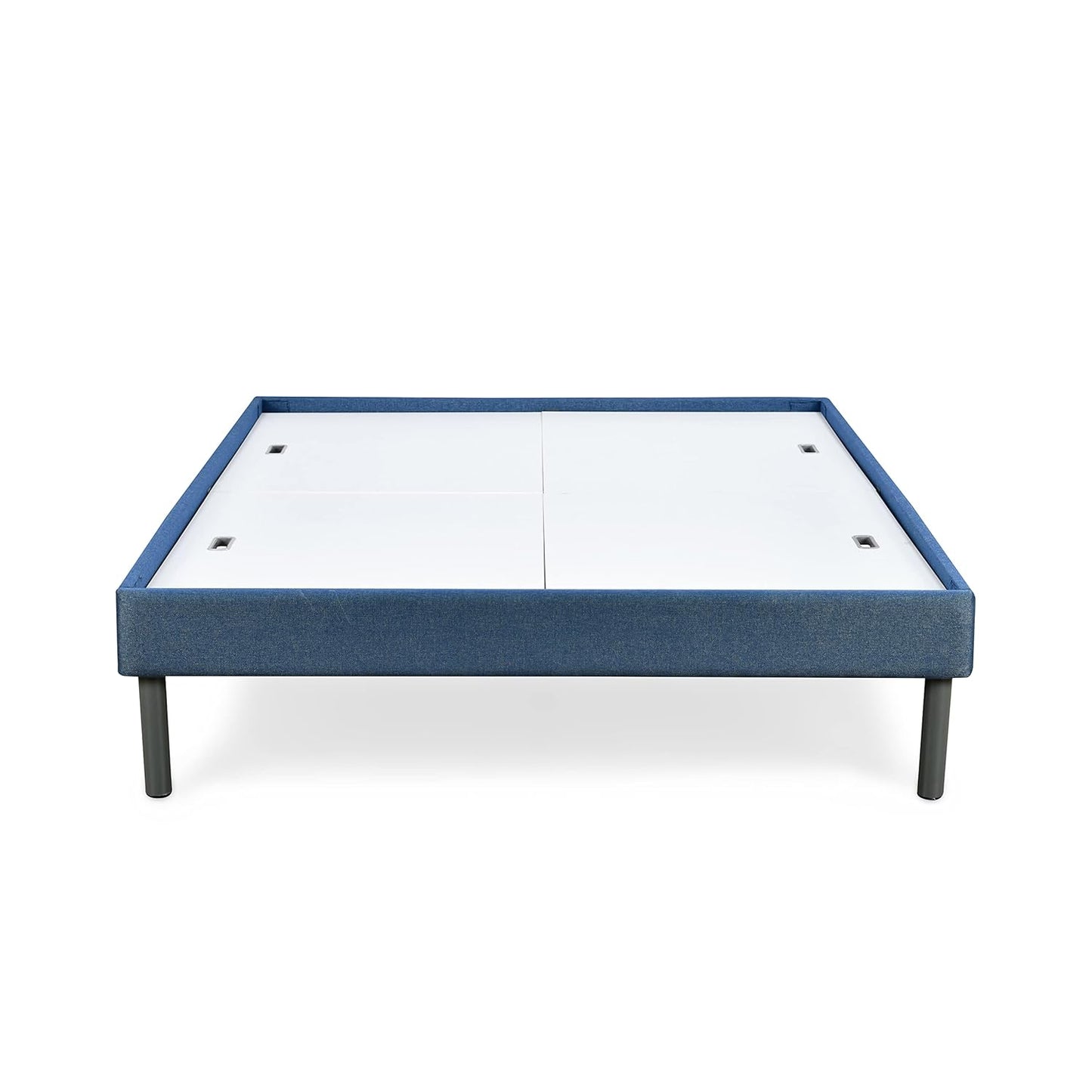 Rj Art Sleep Velvette Queen Size Bed Without Storage, Ultra-Lightweight Structure | Elegant Modern Design
