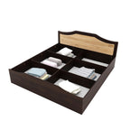Nilkamal Willy Wooden King Bed with Box Storage | Engineered Wood | Contemporary Design