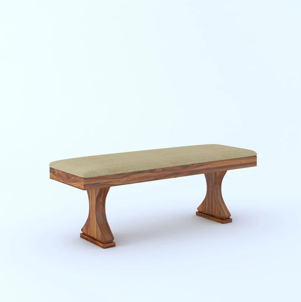 Aurelia Solid Sheesham Wood 6 Seater Dining Table Set - 3 Years Warranty